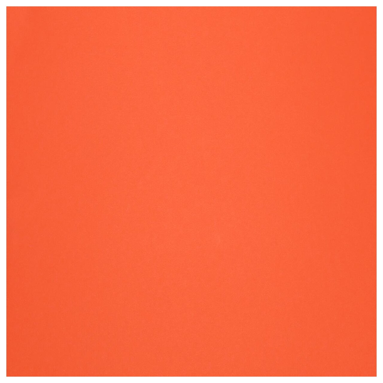PA Paper Accents Stash Builder Cardstock 12" x 12" Tangerine, 65lb colored cardstock paper for card making, scrapbooking, printing, quilling and crafts, 25 piece pack